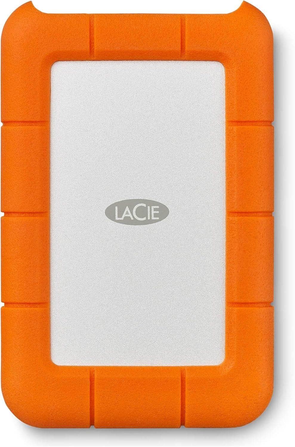 LaCie LAC9000298 Rugged Mini 2TB External Hard Drive Portable HDD - USB 3.0 USB 2.0 Compatible, Drop Shock Dust Rain Resistant Shuttle Drive, For Mac And PC Computer Desktop Workstation PC Laptop