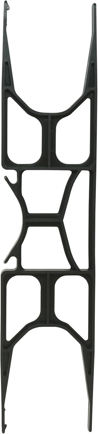 Woods Light Duty Extension Cord Wrap - Holds Up to 100 Feet of 16/3 Cord - Durable H-Frame Cord Reel with Built-In Carrying Handle - Black