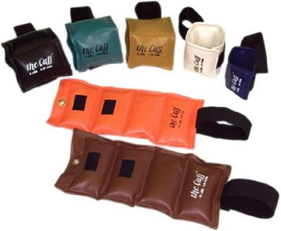 The Cuff Deluxe Ankle and Wrist Weight, 7 Piece Set