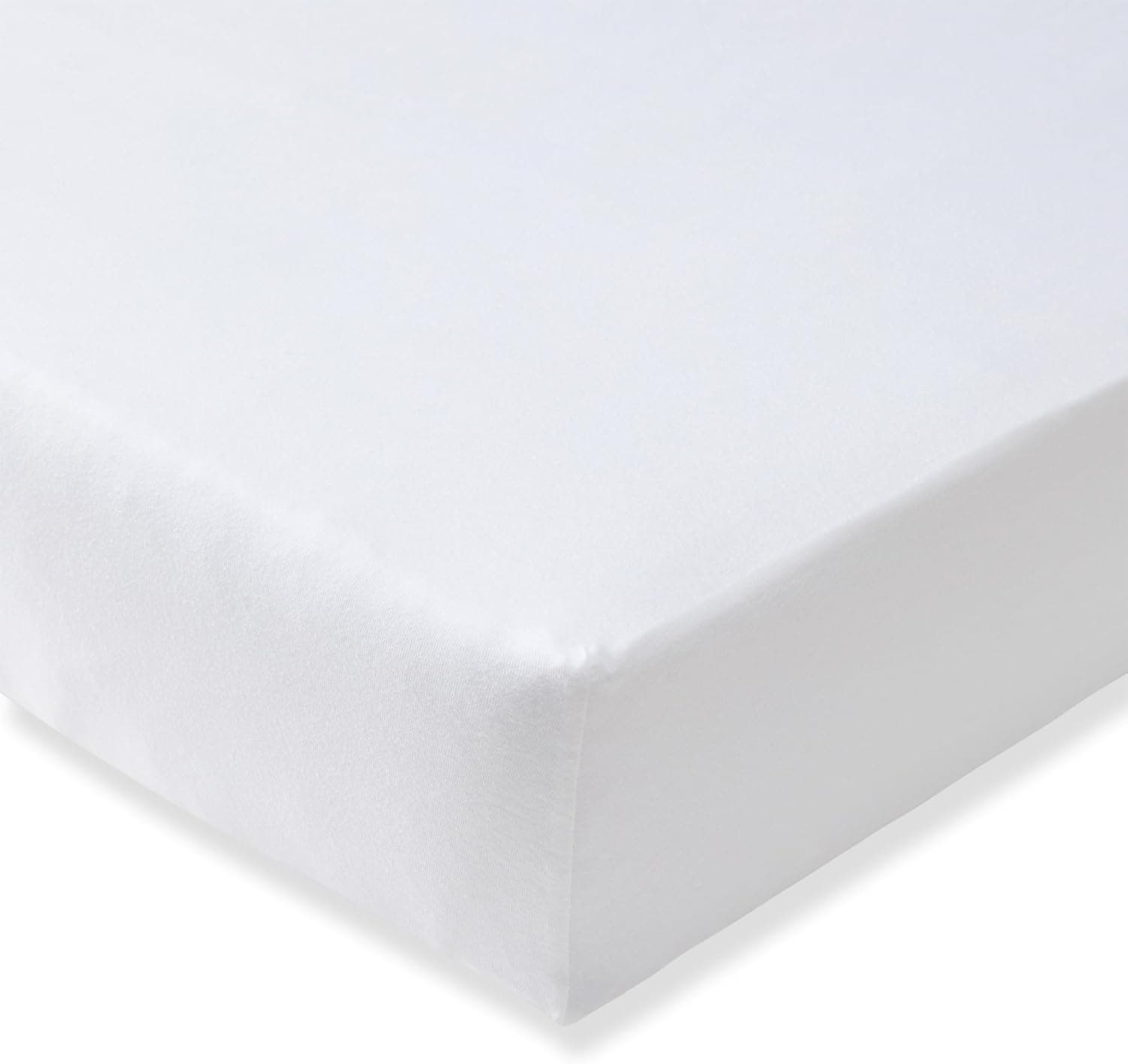 Burt's Bees Baby Essential Organic Cotton Fitted Crib Sheet, Breathable for Boy Girl Standard Crib & Toddler Mattresses