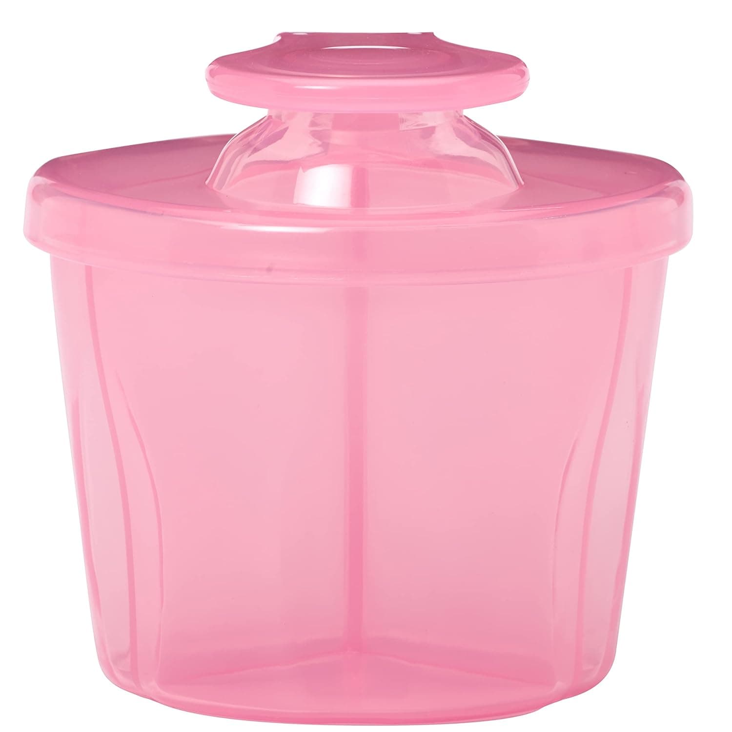 Dr. Brown's Travel Formula Dispenser with Lid, BPA Free - Pink - Holds 27oz