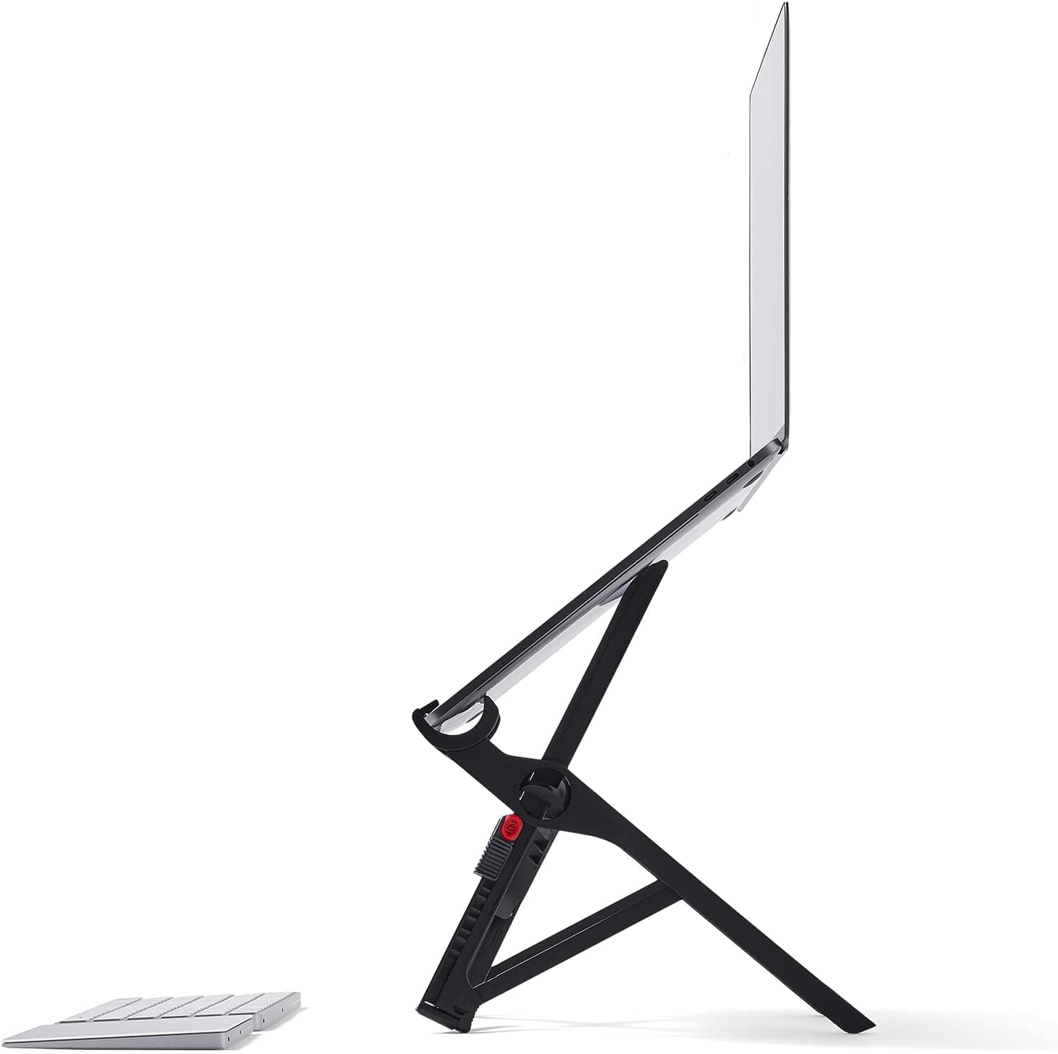 Roost V3 - Ultra Portable and Adjustable Laptop Stand - Eye‑Level Anywhere - 6.5 to 12.5 inch Screen Lift - Patented Rigid Folding Structure and Self-Adjustings Laptop Grips (for 12" to 18" laptops)