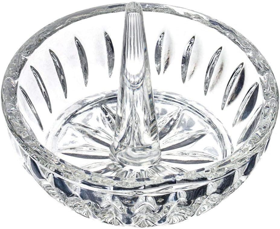 H&D HYALINE & DORA Crystal Ring Holder Dish