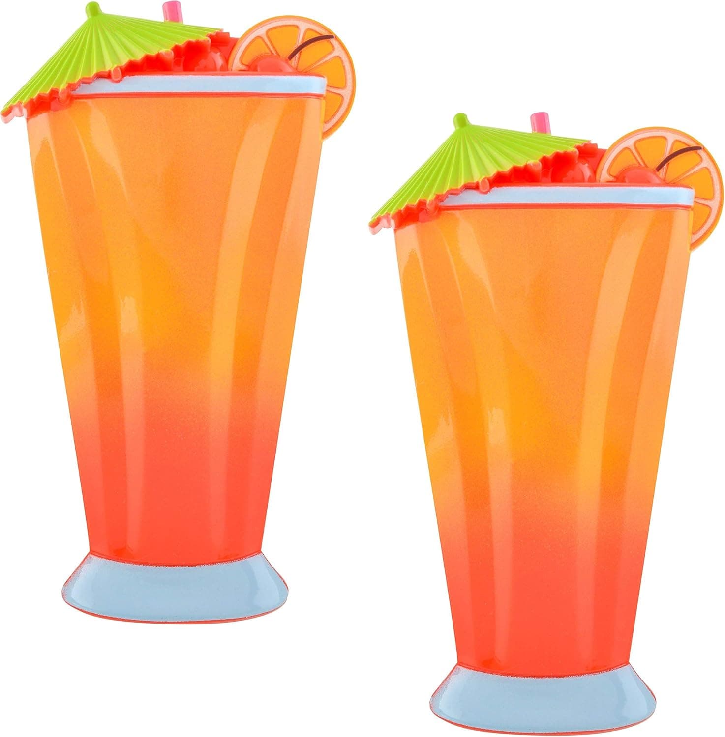 O2COOL Boca Beach Towel Clips, Carribean Cocktail