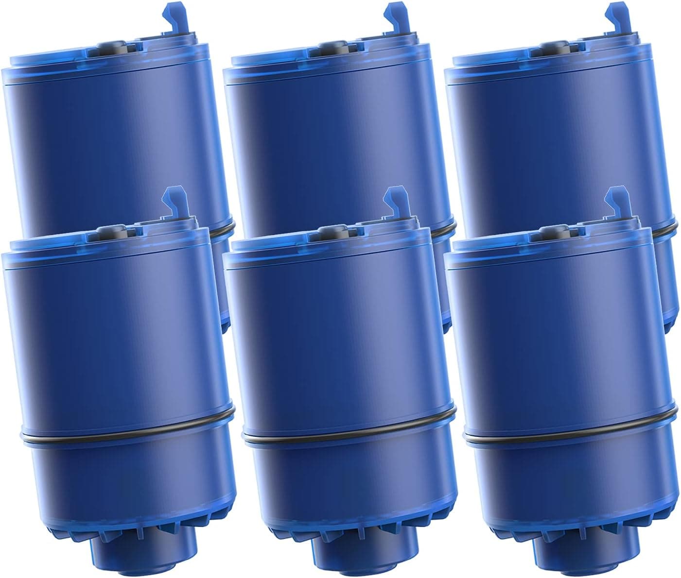 6 Pack Faucet Filter Replacement for All PUR®Plus, PUR® Water Filter Replacement, Pur® Filter Replacement RF-9999®, NSF 42 Certified, 1800-Gallon Long Lifespan, AQUA CREST