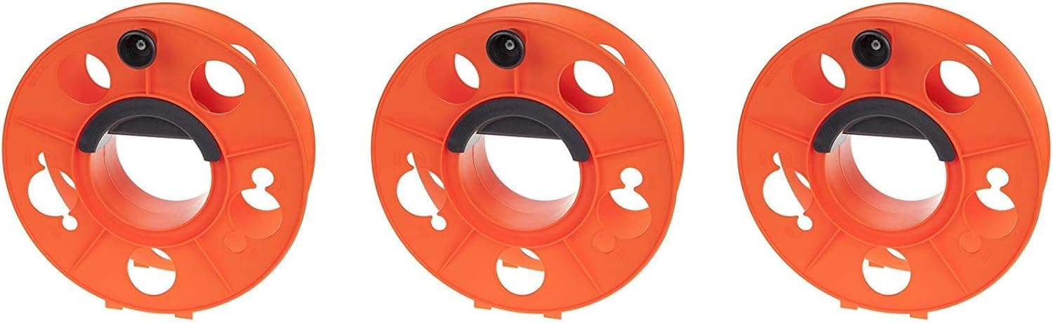 Bayco KW-130 Cord Storage Reel with Center Spin Handle, 150-Feet (Тhree Pаck)