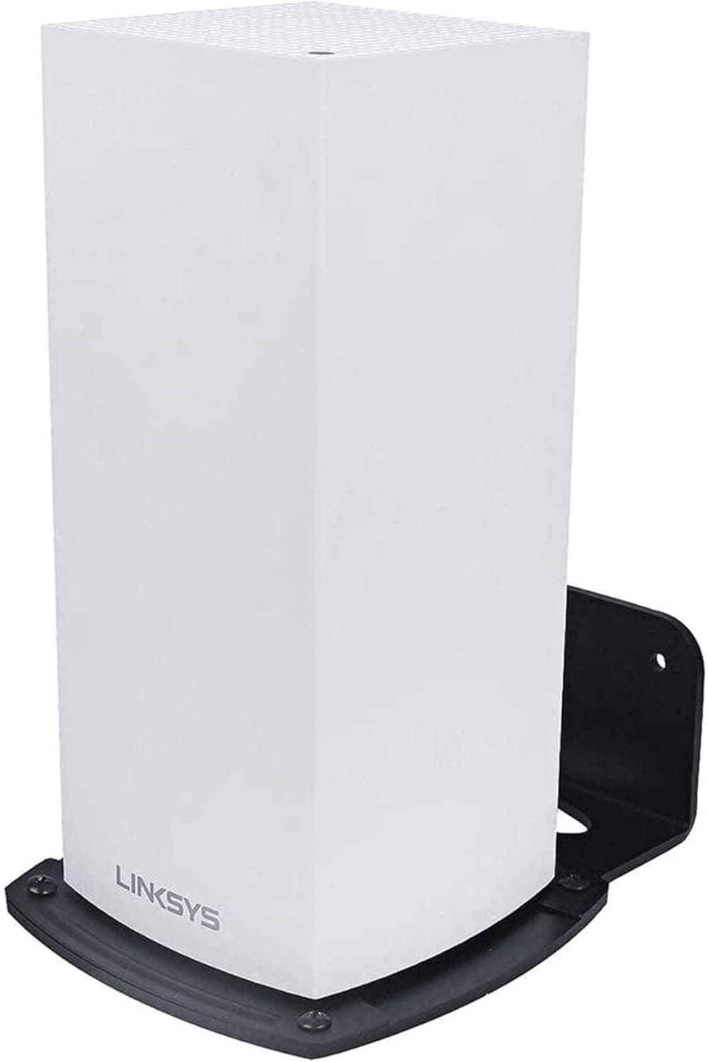 Linksys Velop WiFi 6 Mesh Router Wall Mount Bracket Wall Mount Stand Holder,WiFi Accessories for Linksys Velop Home Mesh with Easy Installation and Space Saving (1-Pack)