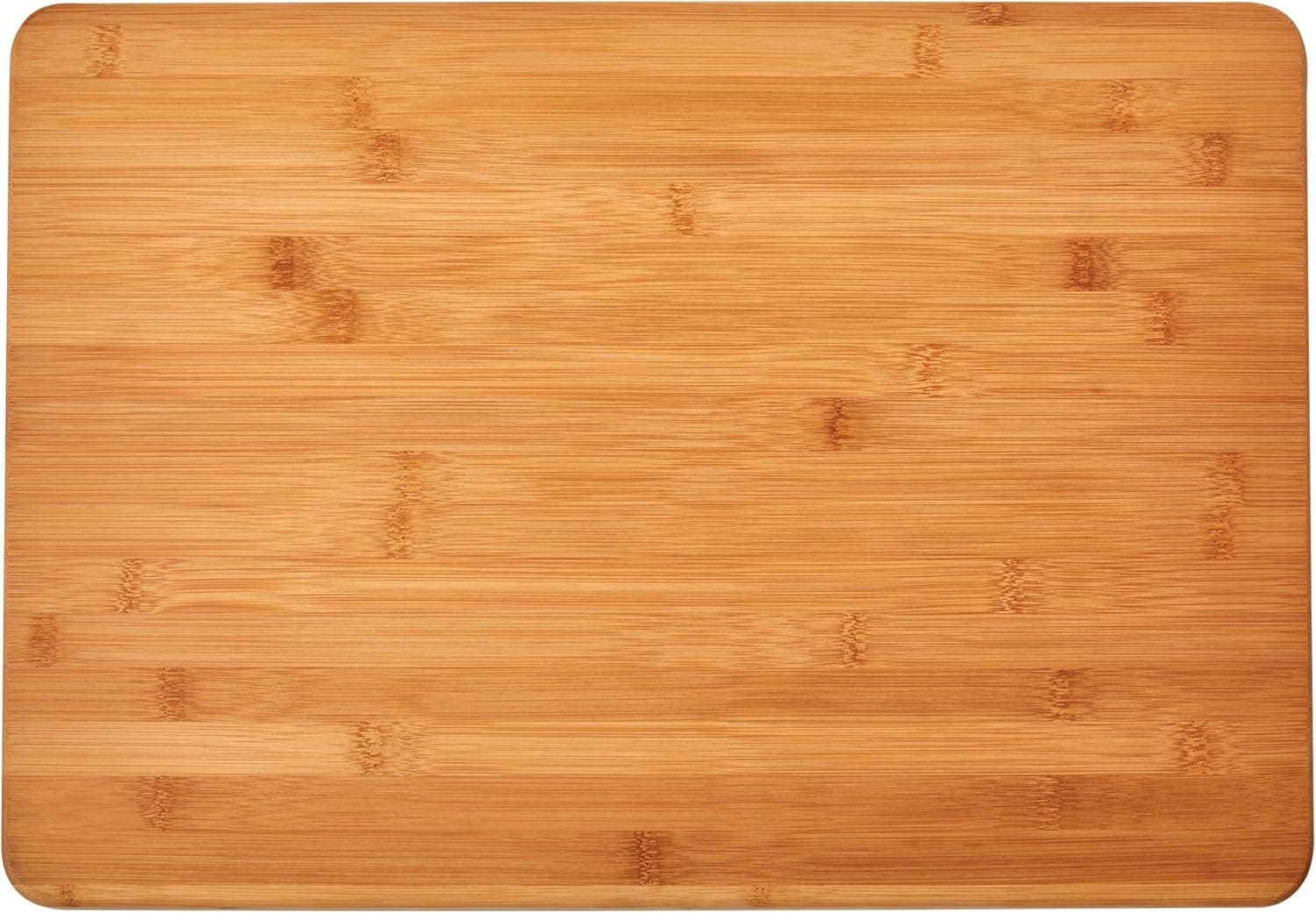 Farberware Extra-Large Wood Cutting Board, Reversible Chopping Board for Kitchen Meal Prep and Serving, Charcuterie Board, 14.17-Inch x 20.08-Inch, Bamboo