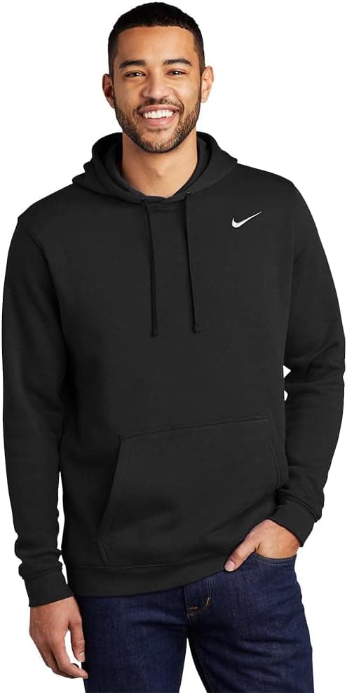 Nike Men's Hoodie Sweatershirt Pullover Club Cotton With Big and Tall Sizes