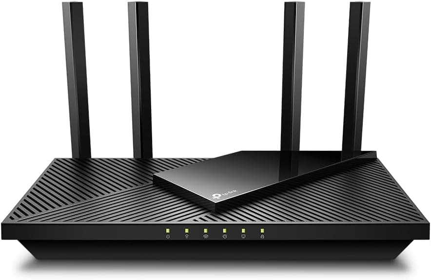 TP-Link AX1800 WiFi 6 Router (Archer AX21) – Dual Band Wireless Internet, Gigabit, Easy Mesh, Works with Alexa - A Certified for Humans Device, Free Expert Support