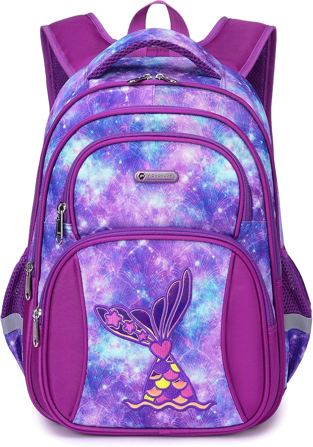Cusangel Kids Backpack for Girls Preschool Elementary Kindergarten Mermaid School Bag 15.6″ Multifunctional Cute Large Capacity