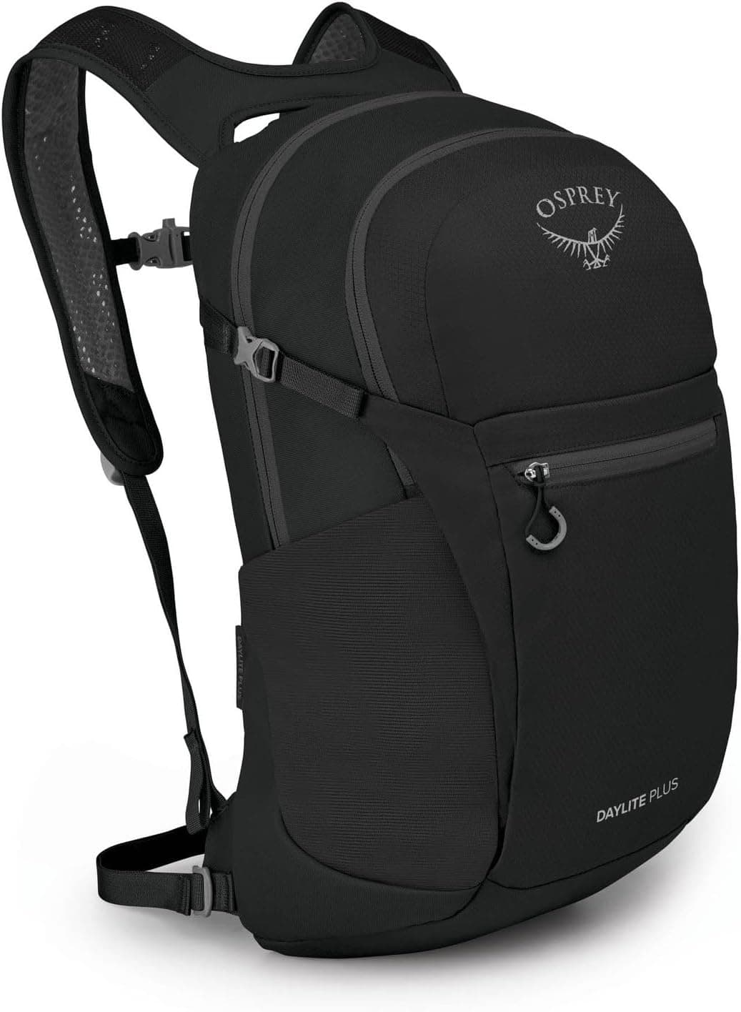 Osprey Daylite Plus Commuter Backpack – Lightweight, Everyday Pack with Laptop Sleeve and Water Bottle Pockets – Ideal for Work, School, and Travel with Versatile Storage Options, Black