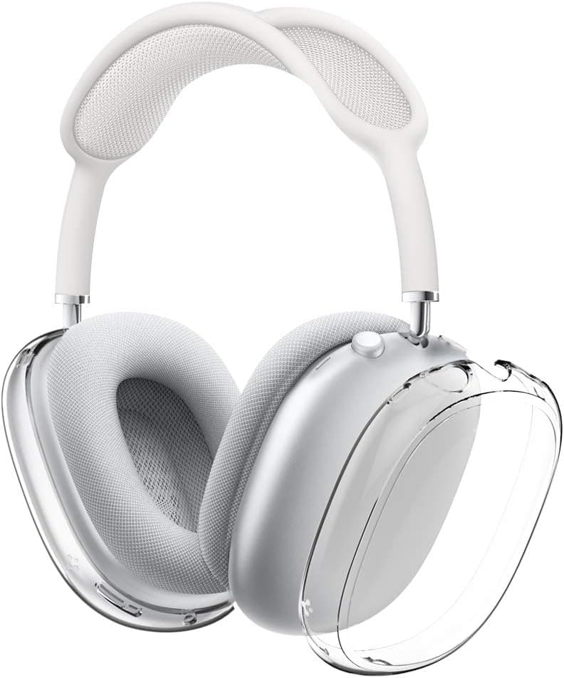 Spigen Ultra Hybrid Pro Designed for Airpods Max Case Protective Ear Cup Covers - Crystal Clear