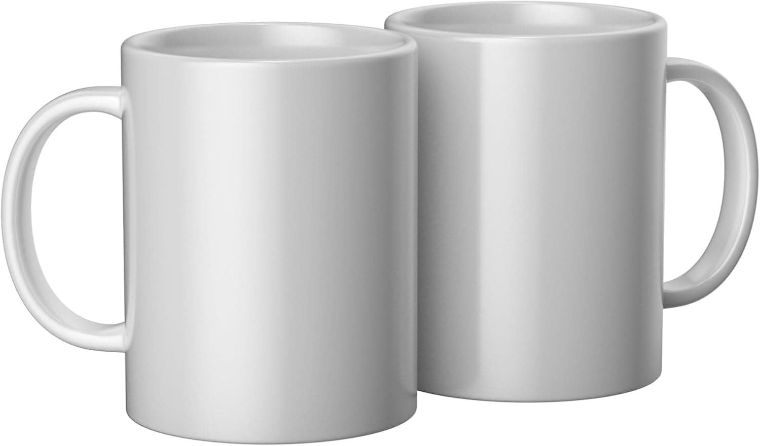 Cricut Mug Press Ceramic Mug Blank 15oz 2/Pkg-White