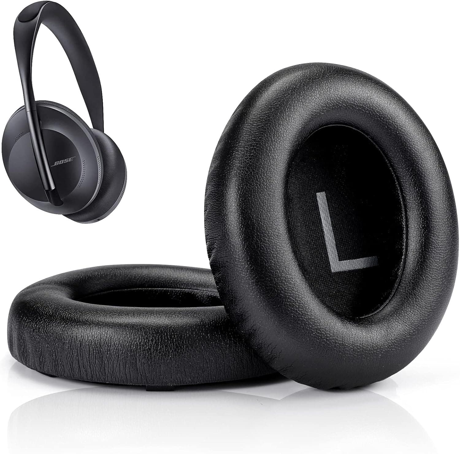 Replacement Ear Pads Cushions, Earpads Cover for Bose 700 Noise-Cancelling NC700 Over Ear Headphones (Black)