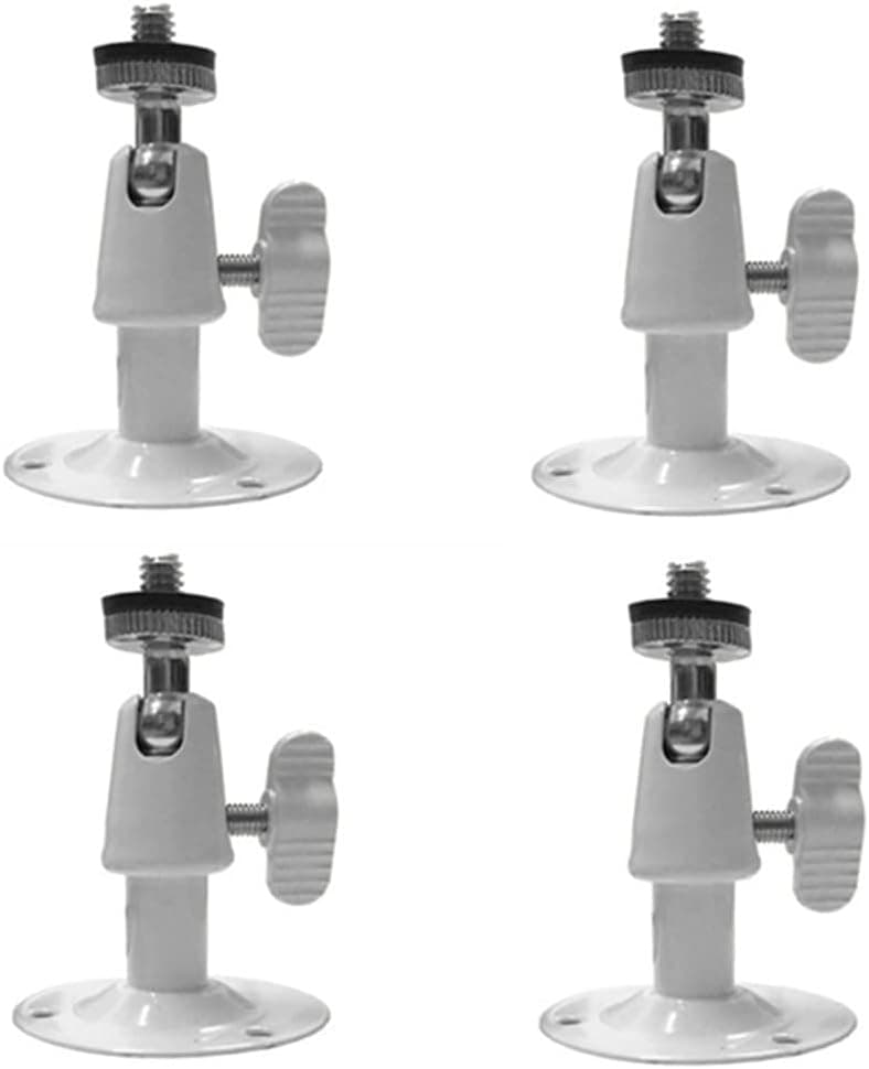 Camera Bracket Mount Pack of 4 Metal Outdoor/Indoor Use Security Bracket for Oculus Rift Sensor CCTV Suvellicance System