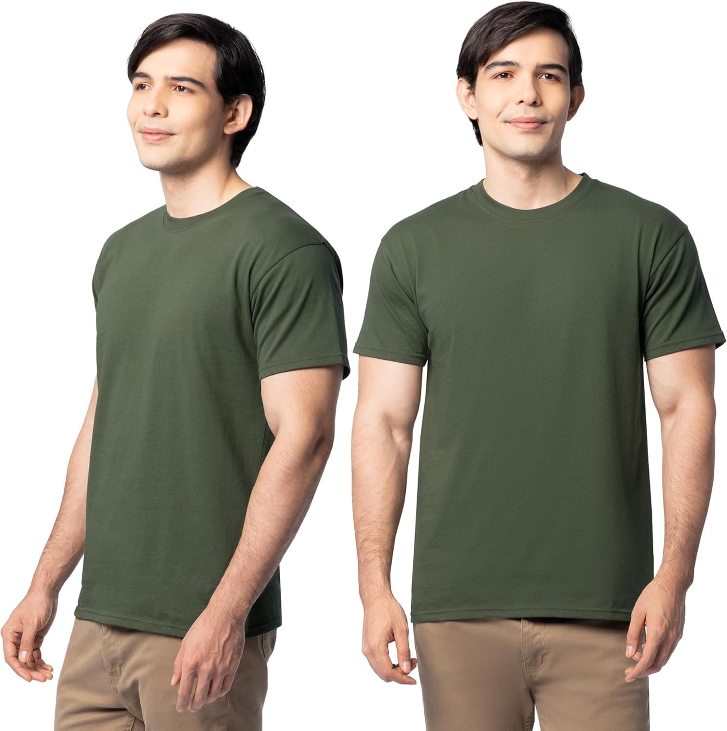 Fruit of The Loom Mens Eversoft Cotton T Shirts, Breathable & Moisture Wicking with Odor Control, Sizes S-4x