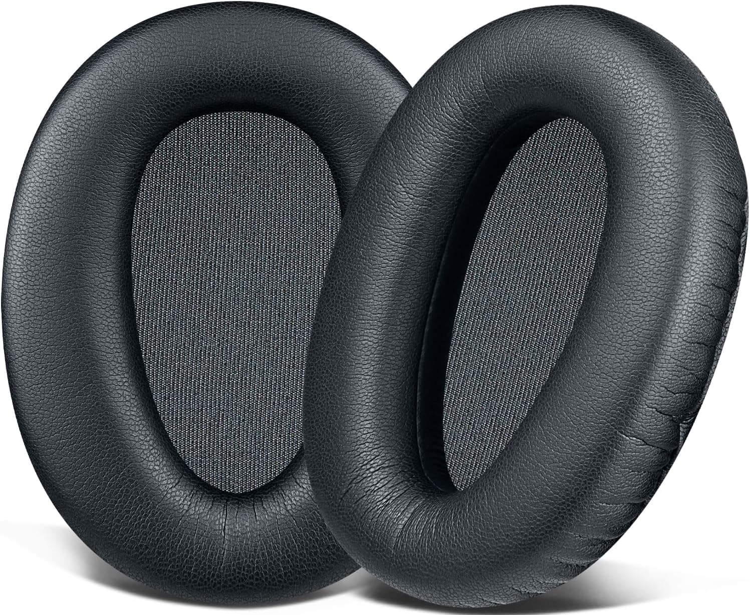 SOULWIT Replacement Ear Pads for Sony WH-CH700N/MDR-ZX780/MDR-ZX770/MDR-10R Over-Ear Headphones, Earpads Cushion with Soft Protein Leather, High Density Foam - Titanium
