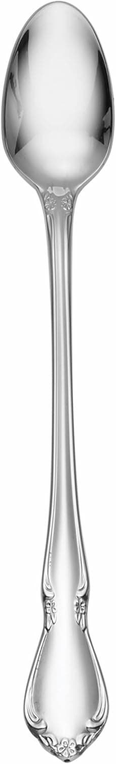 Oneida Silverware, Chateau Fine Flatware Feeder Spoon, Service For 1, Dishwasher Safe, 18/10 Stainless Steel, Rust Resistant, Home and Kitchen Utensils, Feeder Spoon (Silver, 1 Piece)