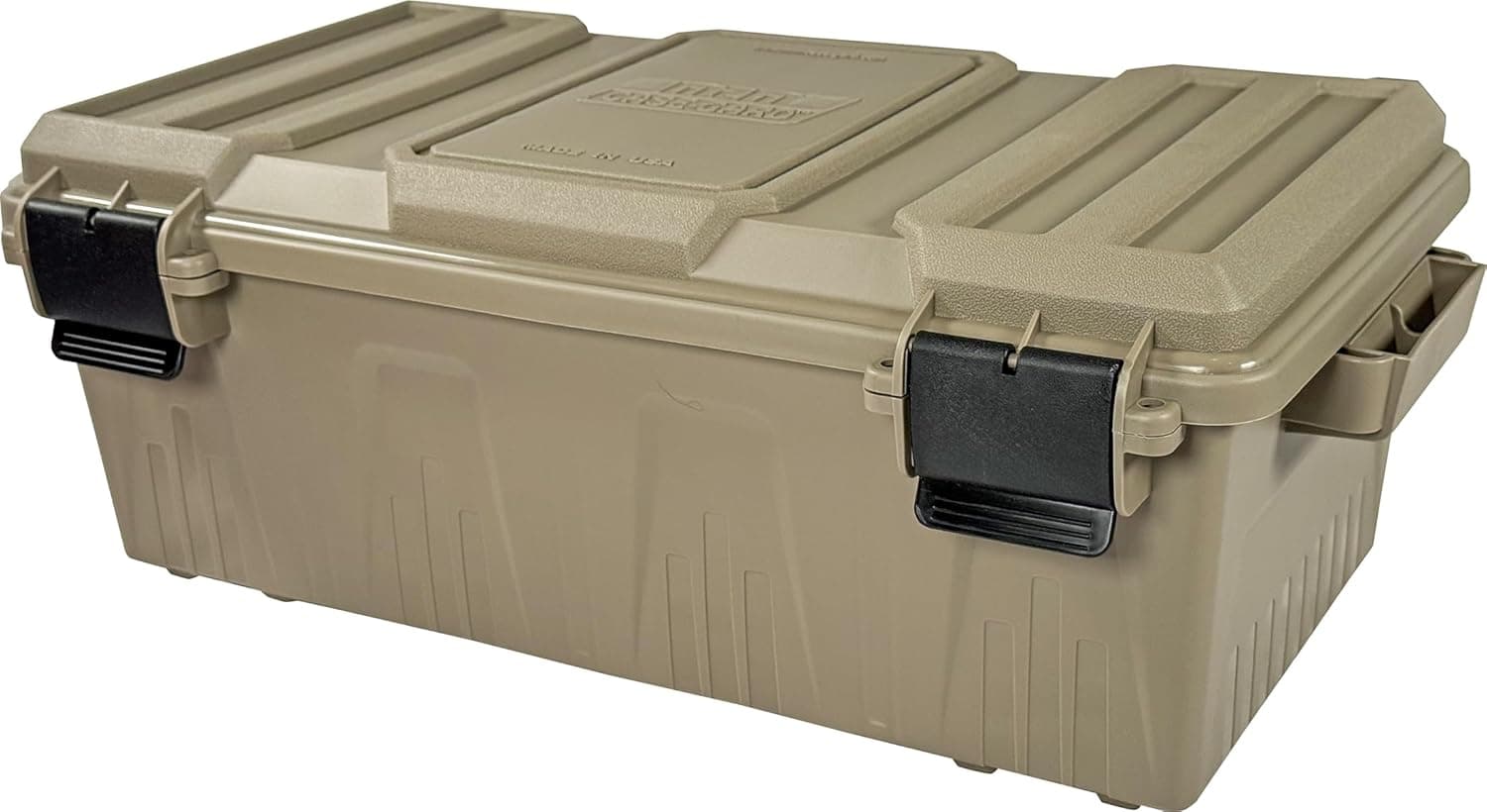 MTM ACDC30, Divided Ammo Crate Utility Box, Water- Resistant, Stackable, Snap Latch, USA Made, Dark Earth