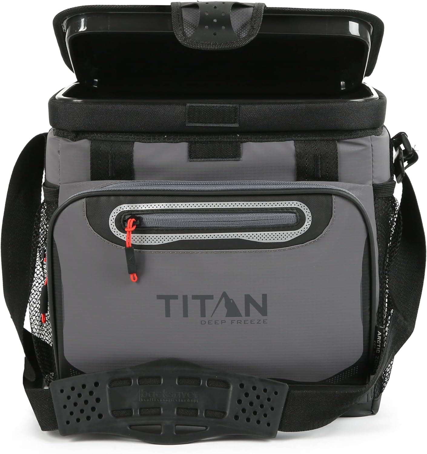 Titan by Arctic Zone Deep Freeze Cooler - Zipperless Hardbody Cooler - Deep Freeze Insulation, HardBody Liner, and SmartShelf
