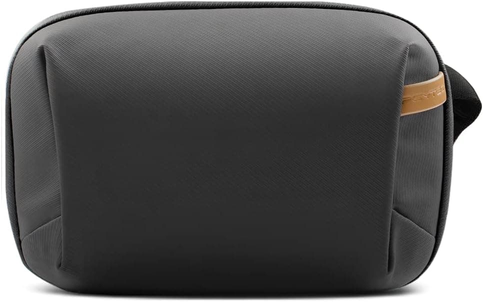 PGYTECH Mini Travel Tech Organizer, Waterproof Tech Pouch, Electronics Accessories Organizer Carrying Case, Cable Organizer Bag for Cables, Cord, Phone Batteries, Charger,Photography SD Card, Black