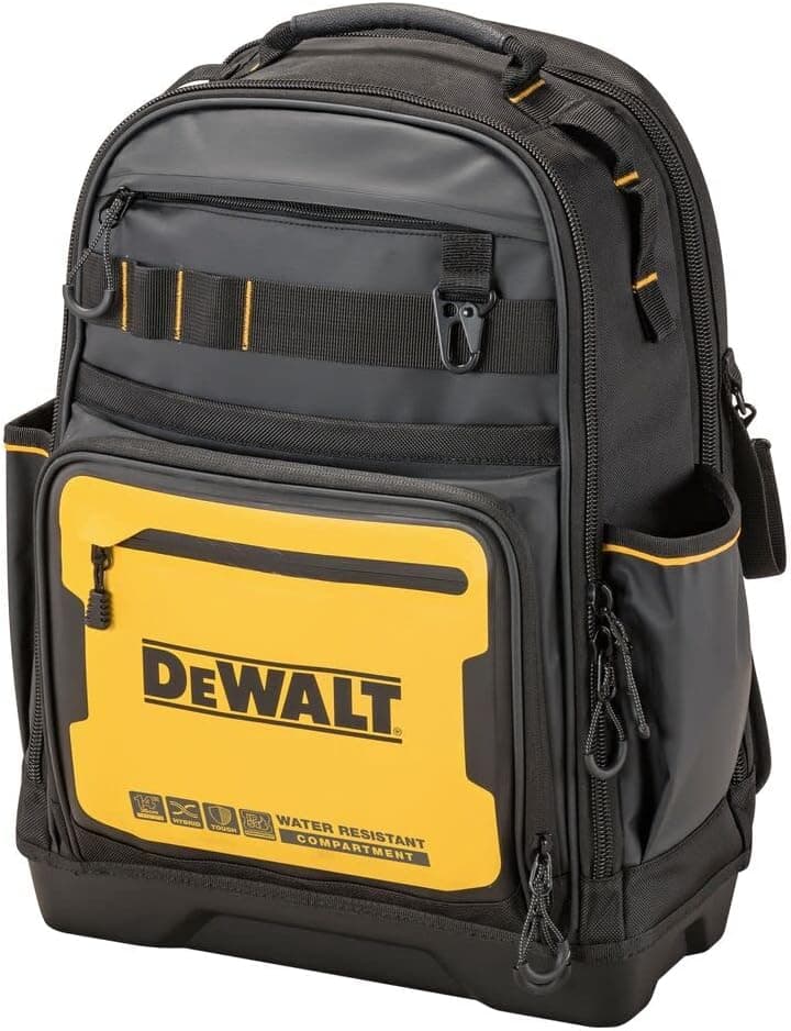 DEWALT Tool Backpack, Tool Storage and Organization, Durable and Water Resistant (DWST560102)
