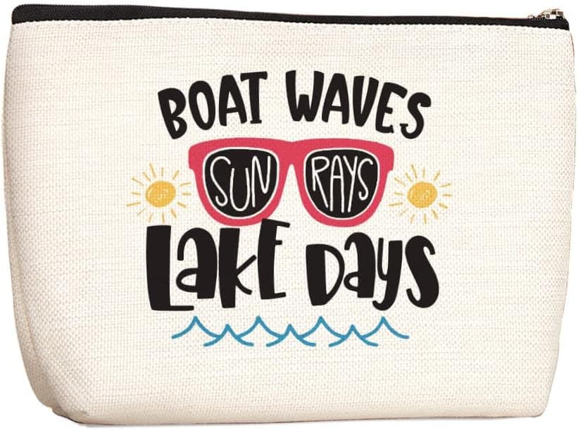 Summer Decor Beach Bag Beach Accessories Sunscreen Bag Summer Gifts for Women Boating Lake Makeup Bags Decor Essentials for Vacation Best Travel Gift Ideas