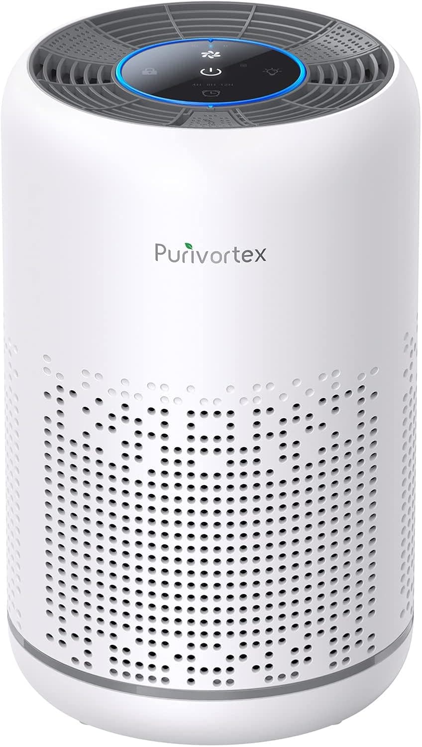 HEPA Air Purifier for Bedroom – Filters Smoke Dander Hair Odors - Portable with Fragrance Sponge - Sleep Mode and Speed Control - AC300 (White)