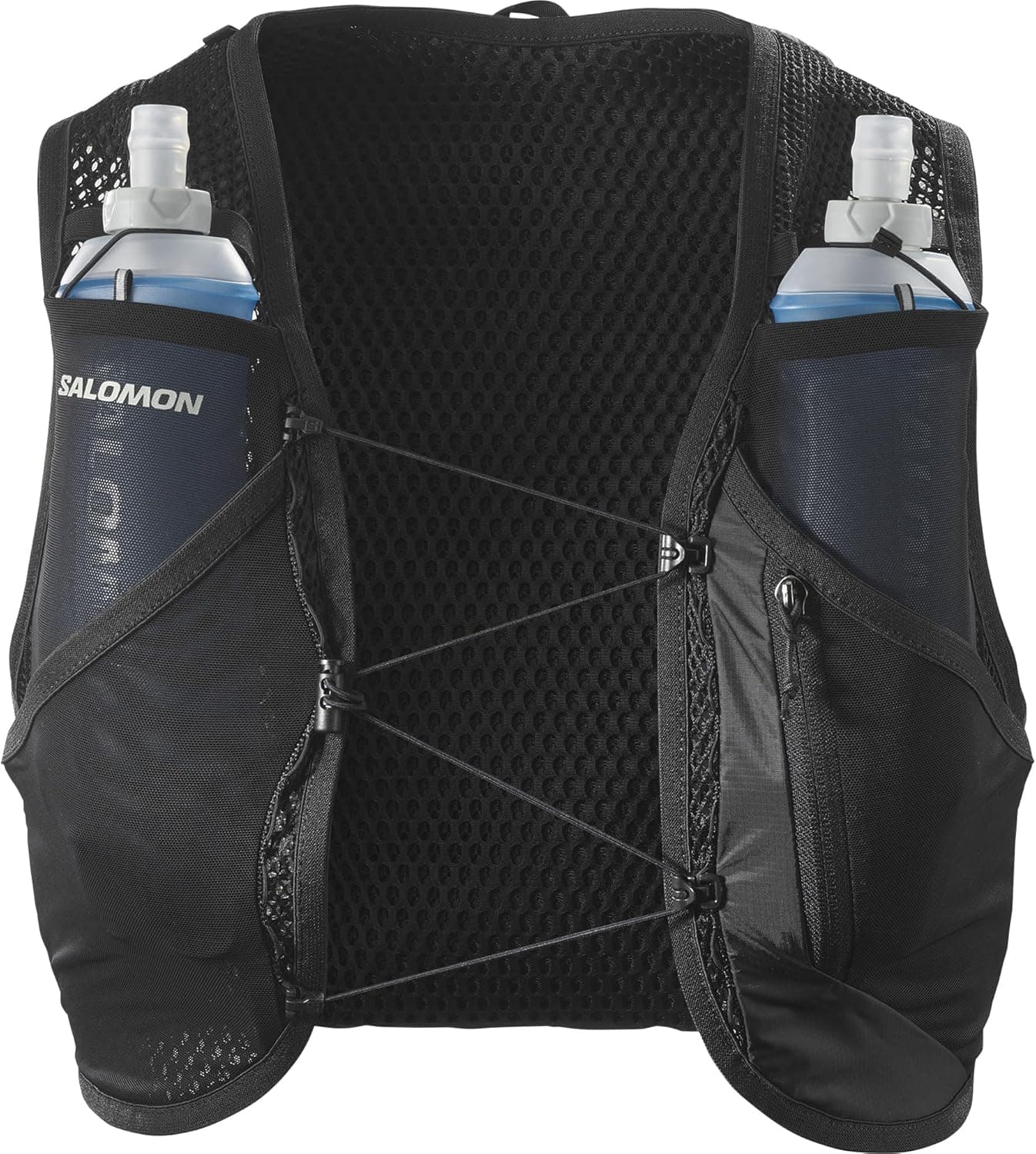 Salomon Unisex Active Skin 8, Hydration & Storage Vest with 500ml Flasks Included