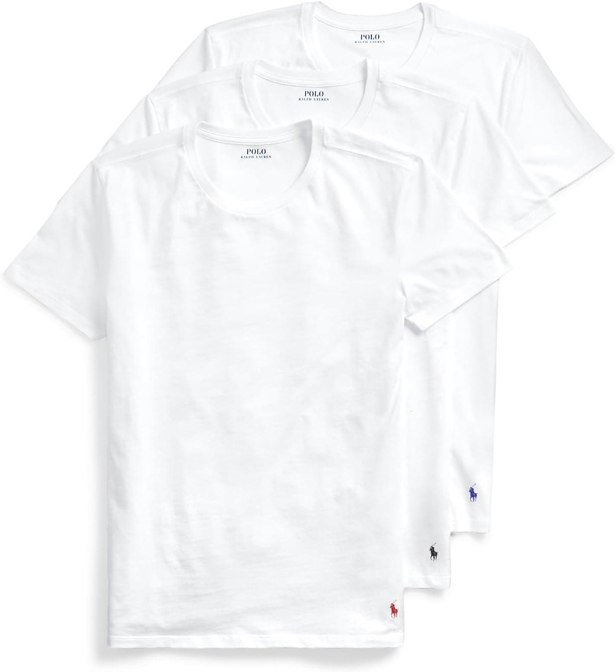 Polo Ralph Lauren Underwear Men's 3 Pack Slim Fit Crew Tee