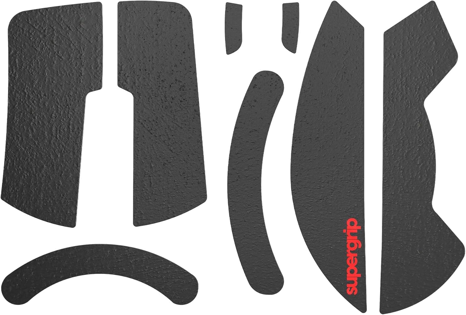 Pulsar Gaming Gears SUPERGRIP Griptape Set for Razer Deathadder v3 Pro Sweat Absorbing High Performance Anti Slip 3M Adhesive no Residue Mouse Grip Tape Ultra-Thin 0.5mm (0.02in)