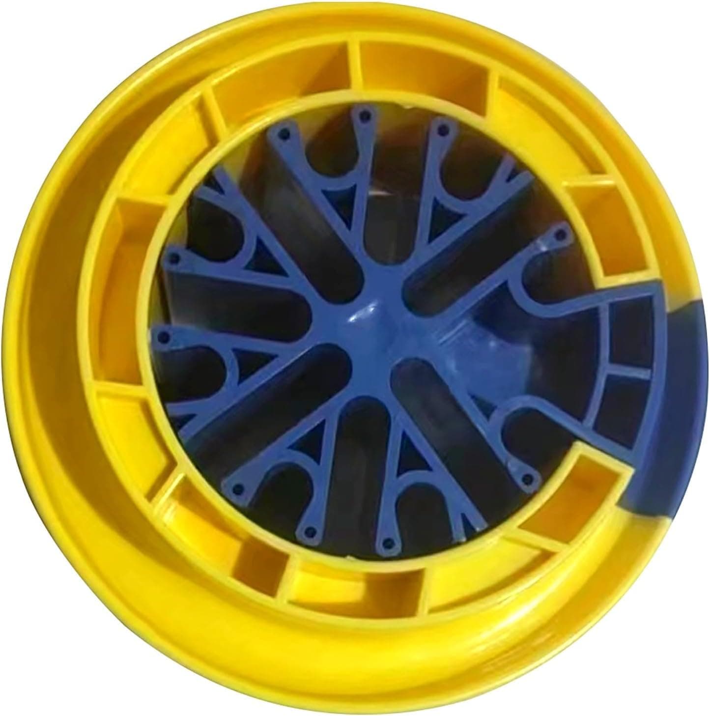 Cable Organize Tool,Wire Comb,Wire Organizing Tool,Network Cable,Cable Organizing Kit,Category 5/6 Universal Cabling Cable Management Tool,Prevent Entanglement Carding(Yellow+Blue)