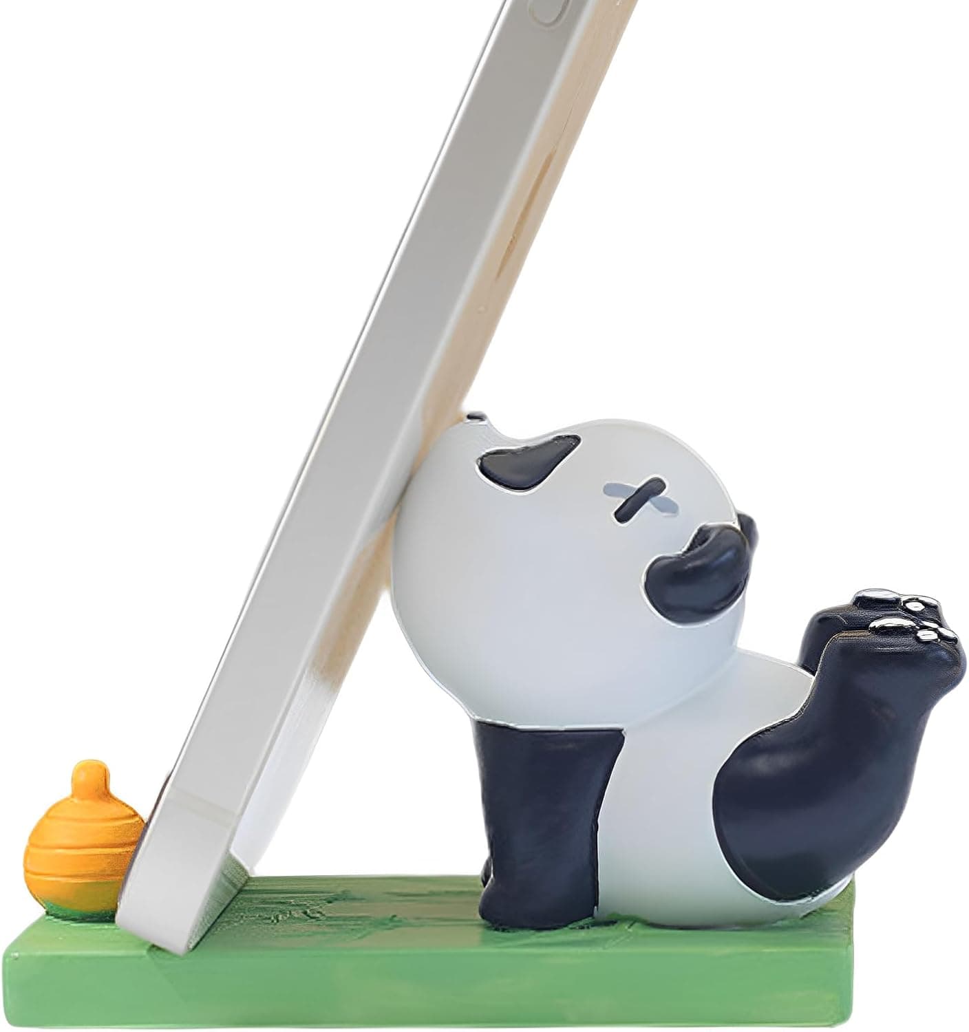 Cute Yoga Panda Cell Phone Stand for Desk,Adorable Bear Smartphone Phone Holder for Desk,Unique iPhone Stand Holder,Lovely Animal Mobile Phone Accessor for Samsung,Huawei,Xiaomi,Kawaii Home Room Decor