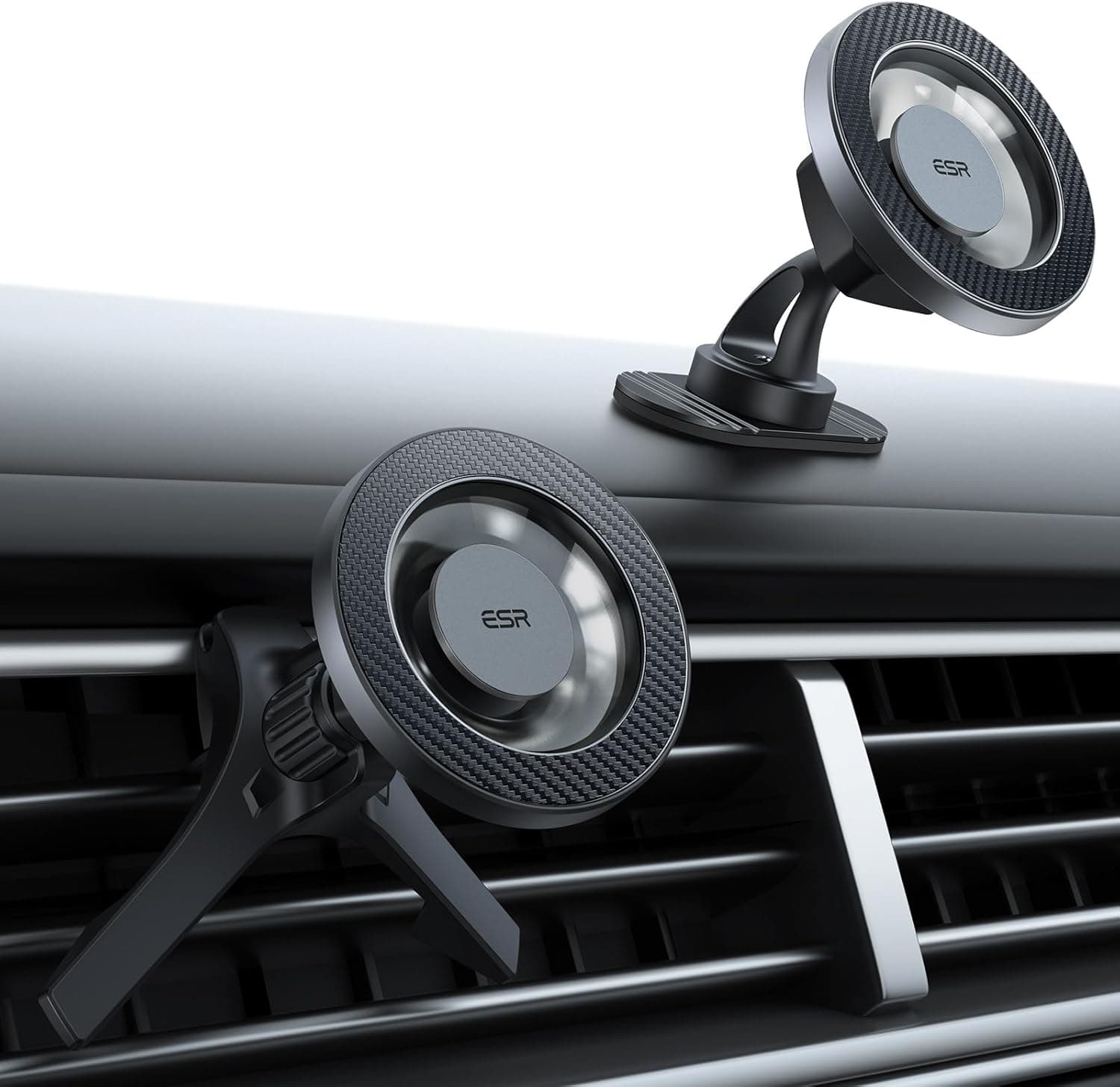 ESR for MagSafe Car Mount, Magnetic Car Phone Holder Mount, Air Vent/Dashboard Magnetic Phone Mount for iPhone 17/16/15/14/13/12, Galaxy S25, Pixel 10, Strong Magnets, Charging Not Supported