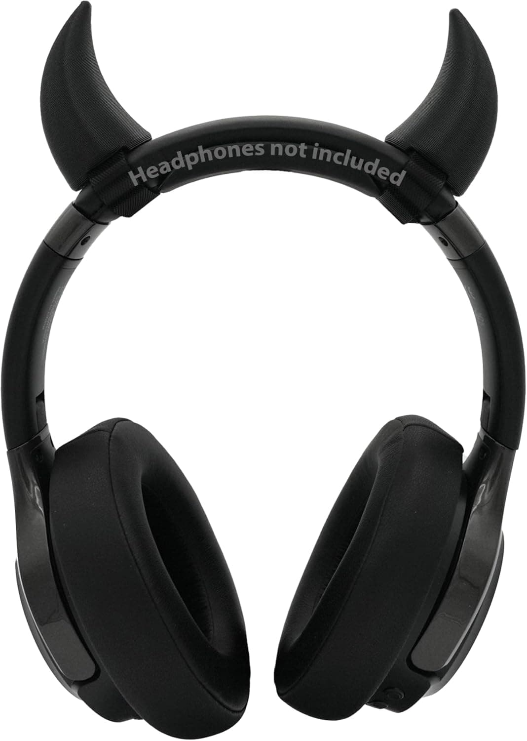 Elegance & Geekery LLC Devil Horns for Headphones (Black)