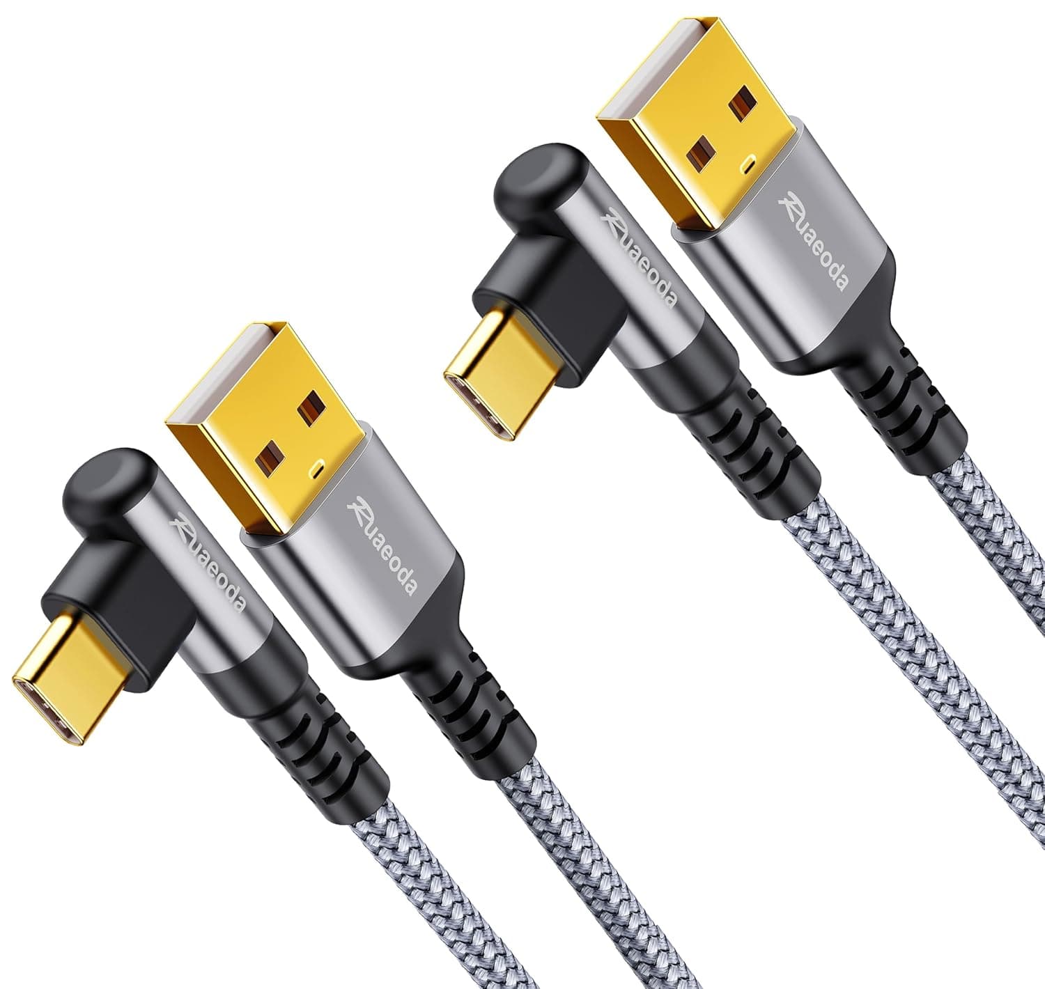 USB C Cable 6 ft,Carplay Cable Cord 2Pack 3.1A Type C Charger Fast Charging Cable, USB A to USB C 3A Charger Durable Nylon Braided for Car Carplay Cord