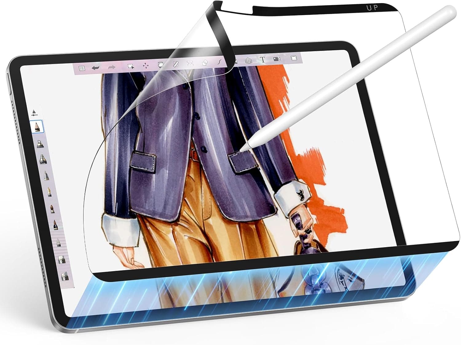 ESR Paper-Feel Magnetic Screen Protector for iPad Pro 13 Inch (M5/M4) 2025/2024, Write and Draw Like on Paper, Detachable and Reusable, Compatible with Tempered Film, Matte Finish