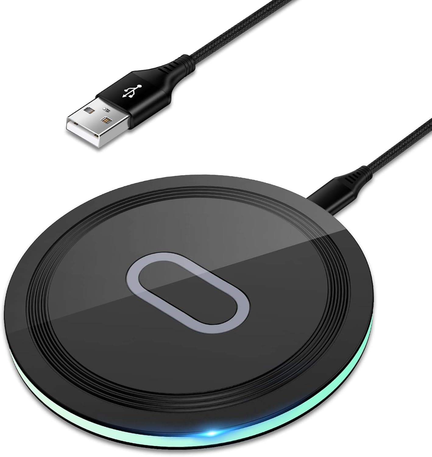 15W Wireless Google Charger Fast Charging Pad for Google Pixel 10 9A 9 Pro XL Fold 8 7 6 Pro 8A 7A,Samsung Galaxy S25 S24 Ultra S23 FE S22 FE S20 Z Flip Fold 7 6,Wireless Charger Station Fast Charging