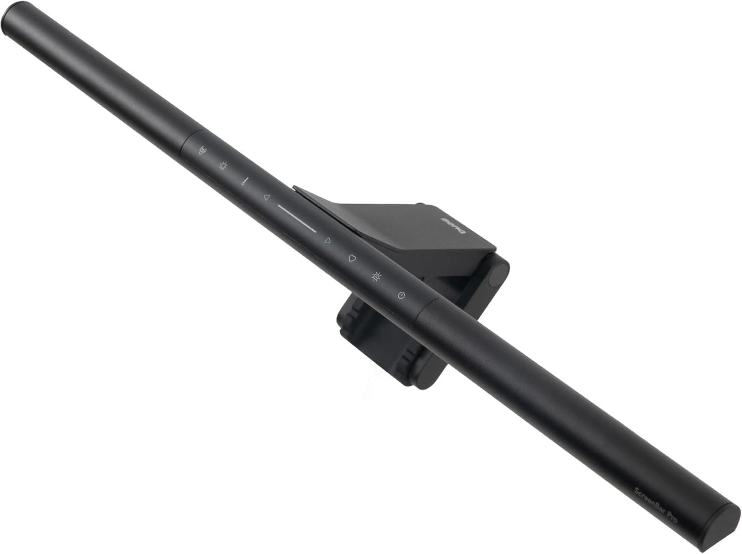 BenQ ScreenBar Pro LED Monitor Light Bar - Ultrawide Lighting, Motion Sensor, Adjustable Brightness/Color Temperature, Eye-Care USB-C Monitor lamp, No Glare, Space-Saving, Curved Monitors, Black