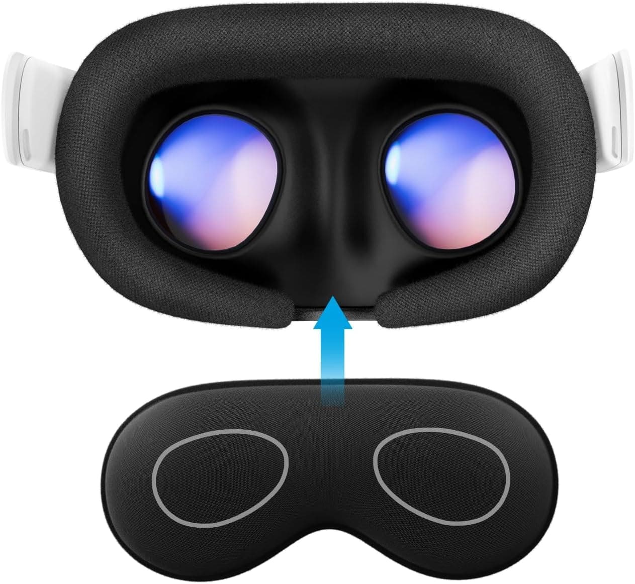 AMVR Lens Protector Cover Compatible with Meta Quest 3s, Quest 3/2/1, Vision Pro, Valve Index, Rift S and Pico 4, Protects Lens from Sunlight, Scratches and Dust