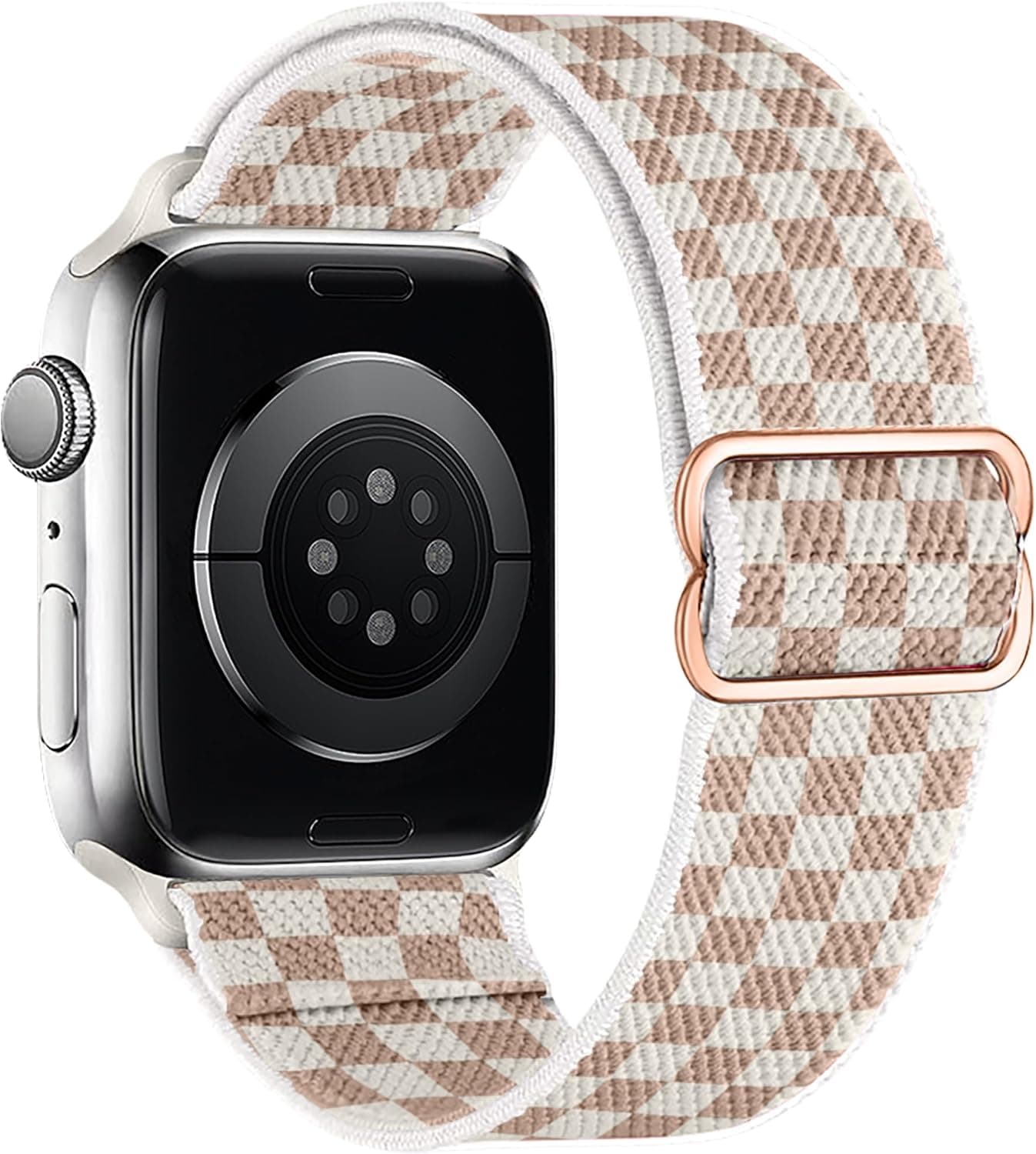 Stretchy Nylon Loop Bands Compatible with Apple Watch 38mm 40mm 41mm 42mm 44mm 49mm 46mm Adjustable Soft Elastics Strap Compatible with Apple Watch SE Ultra iWatch Series 10/9/8/7/6/5/4/3/2/1 Women Men