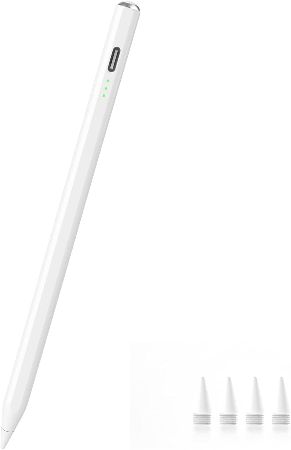 Stylus Pen for iPad 11th & 10th Gen - 2X Faster Charging, Tilt & Palm Rejection, Works with iPad Pro 12.9/11/M4, Air 5/M2, Mini 6, iPad 6th-11th Gen (2018-2025)