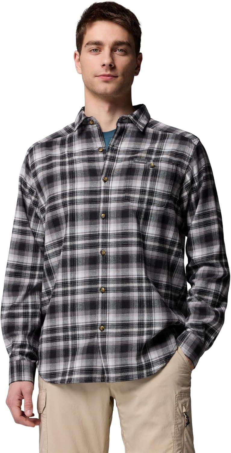 Columbia Men's Cornell Woods Flannel Long Sleeve Shirt