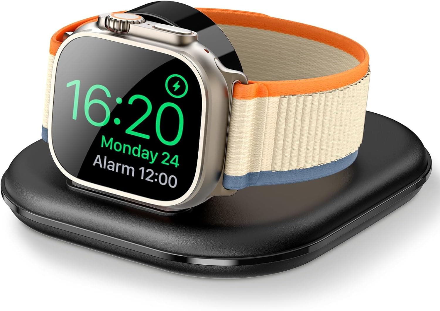 for Apple Watch Magnetic Charging Dock - Fast Magnetic Charger Stand, Compatible with Apple Watch Series 2/3/4/5/6/7/8/9/10/Ultra 1 2, Supports Nightstand Mode, Portable Design for Travel