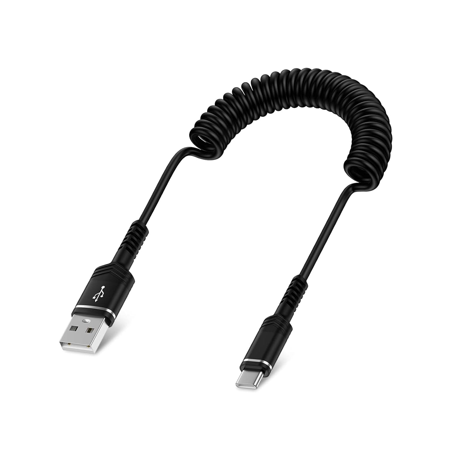 Retractable USB C Charger Car Cable Fast Charging for Samsung Galaxy S25 Ultra/S24 FE/A17/A16/A15/A14/S23/S22/S21/S20,3FT Auto Coiled USB C Carpaly Charger Cable for iPhone 16 Pro Max/15 Pro/15 Plus