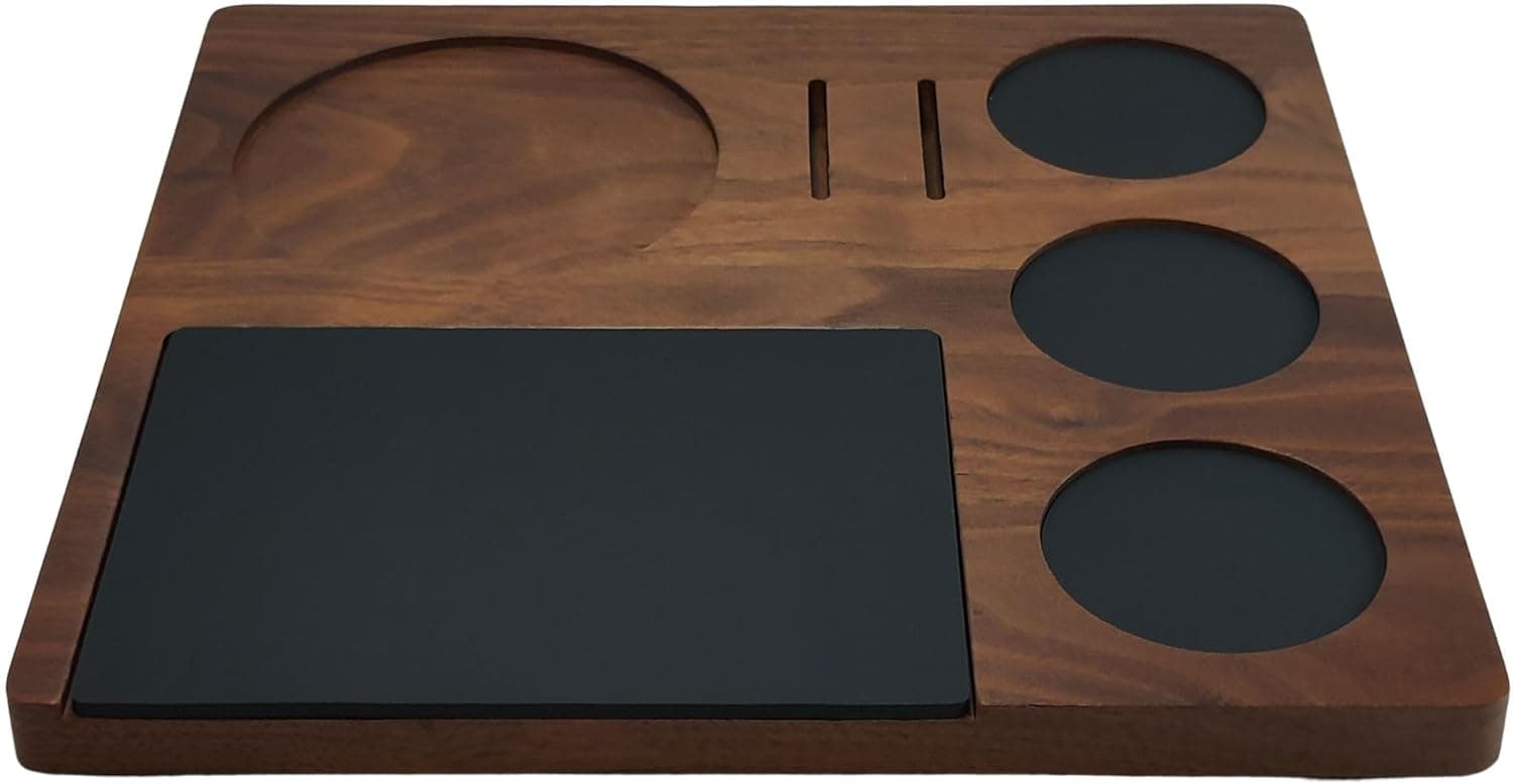 KARDOX Espresso Tamping Mat fit for 49/51/53/58mm Espresso Accessories. Espresso Mat. Tamp Mat. Espresso Tamping Station. Tamper Mat.