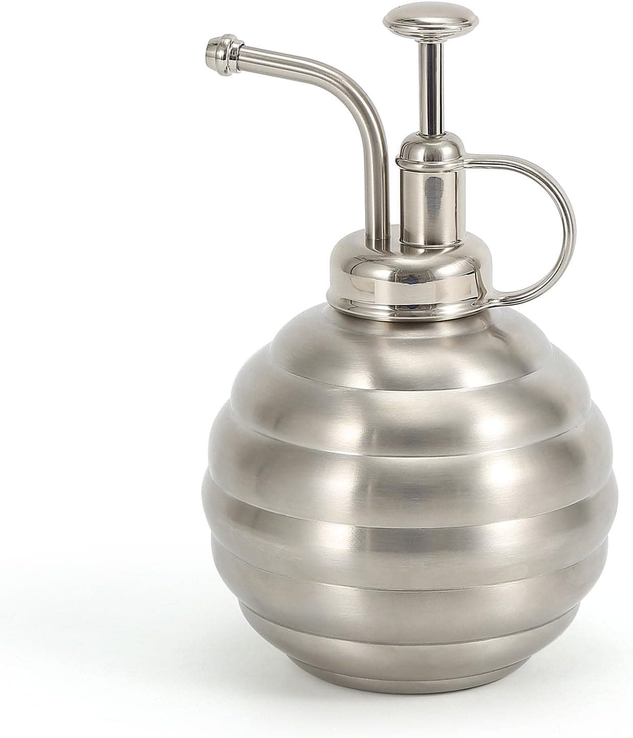 Plant Mister Spray Bottle, 500ml/17oz, Vintage Style Water Sprayer (Silver, 17OZ)