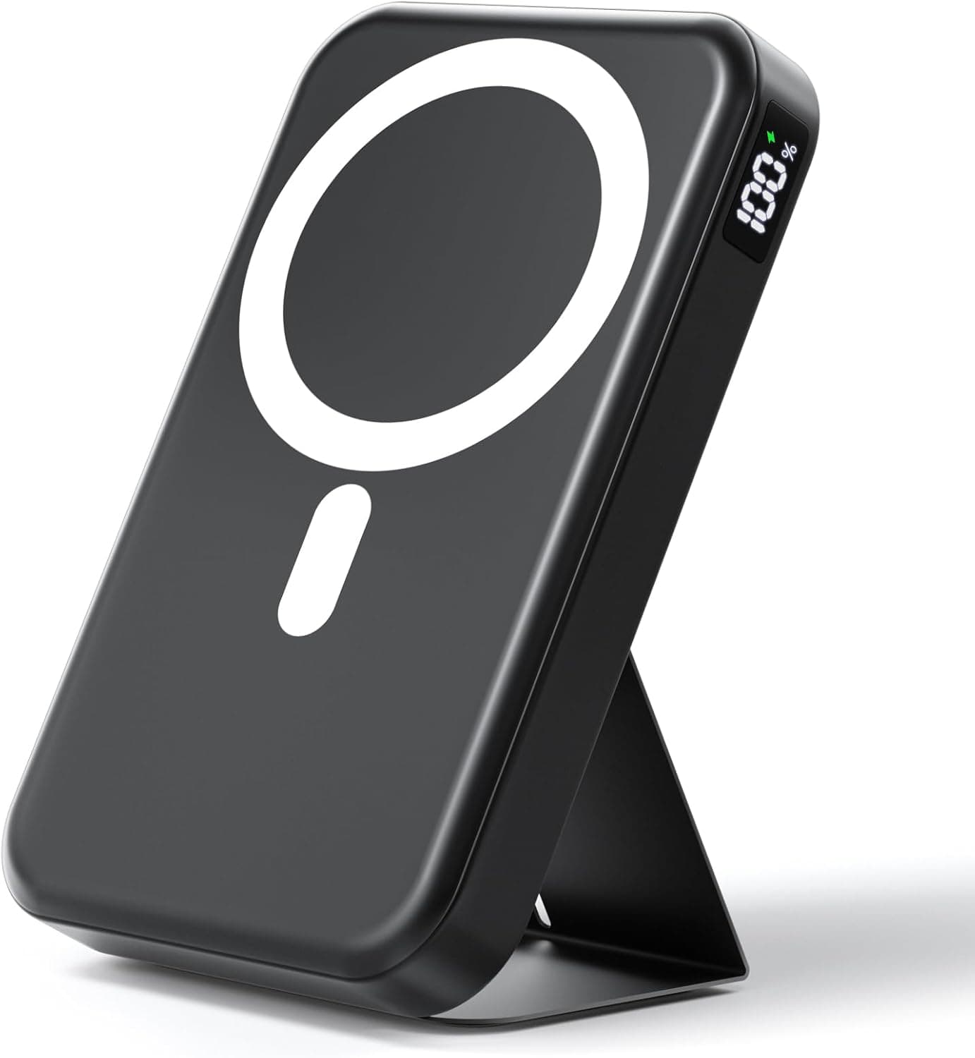 Wireless Power Bank, 10000mAh Foldable Magnetic Portable Charger, USB-C 20W Fast Charging for Magsafe Battery Pack, Compatible for iPhone 17/16/15/14 All Series