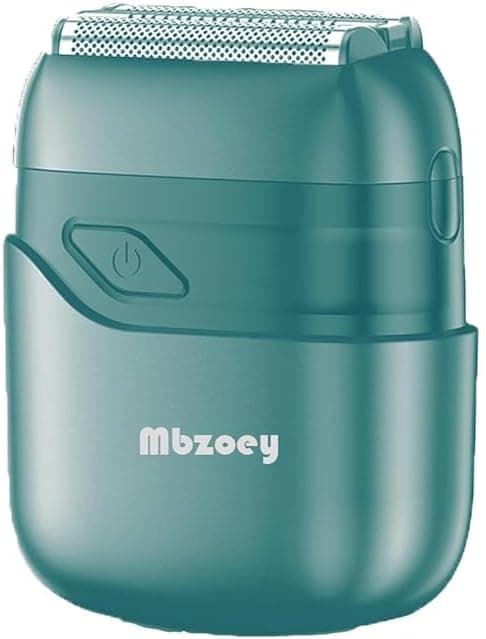 Mini Electric Razor for Men: Foil Shavers for Men - IPX7 Waterproof Cordless Razor with LED Display & Fast Charge - Micro-Comb Technology & Precision Blades - Slate Gray